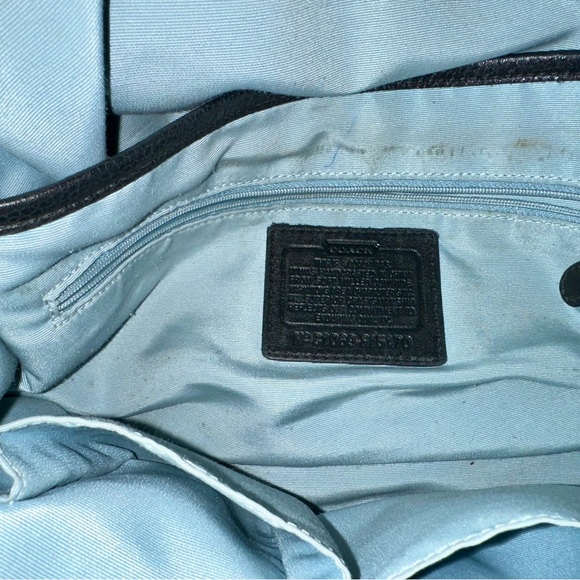 Coach Black Pebbled Leather Adjustable Strap Crossbody/Shoulder Bag - Picture 8 of 8